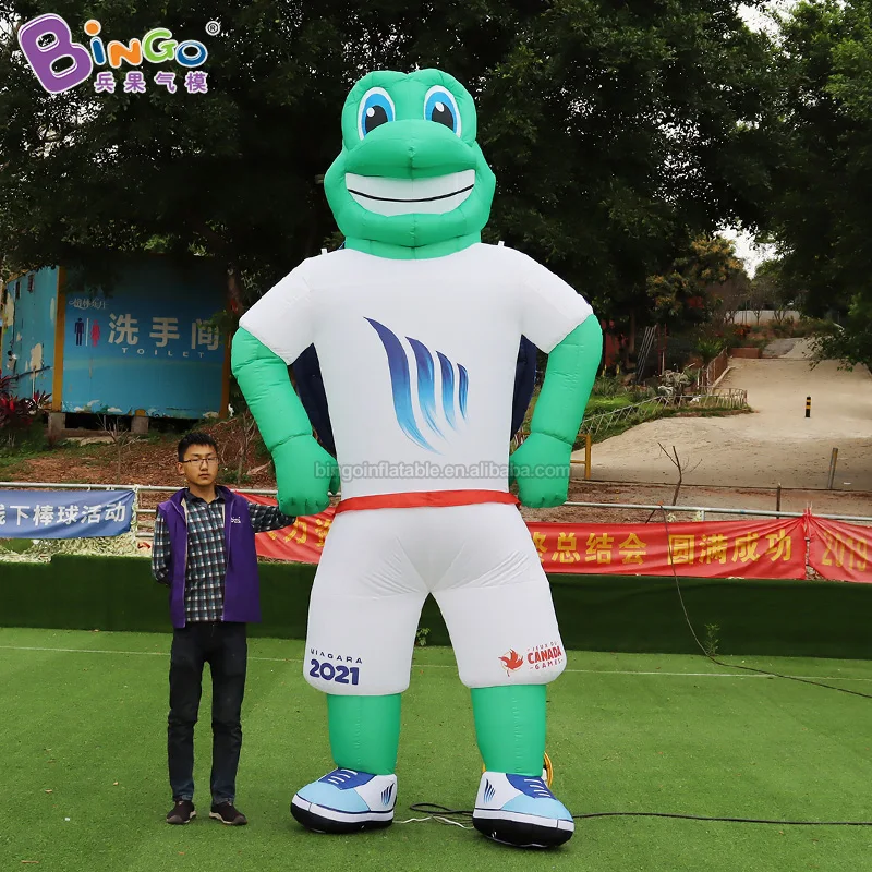 Free Express 3.6 Meters High Inflatable Ninja Character for Advertising / Turtle Fairy Balloon Toys for Display