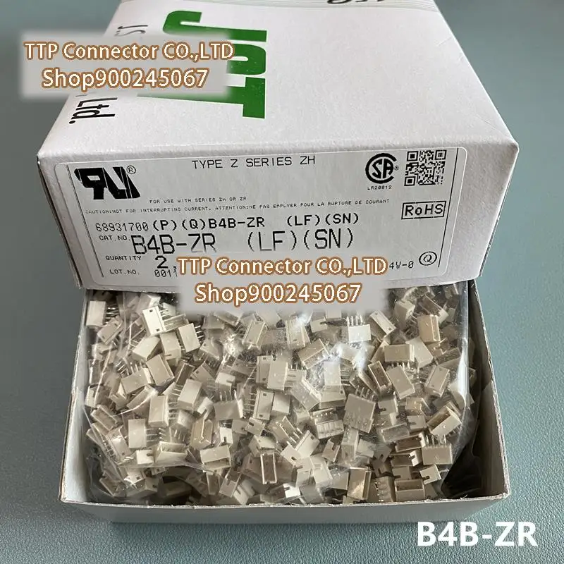20 Cái/lốc Cổng Kết Nối B4B-ZR(LF)(SN) 4P 1.5MM 100% Mới Và Origianl