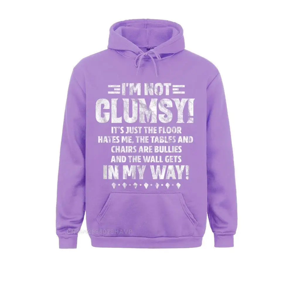 I'm Not Clumsy Funny Saying Sarcastic Quote Hoodie Sweatshirts Lovers Day Street Hoodies Long Sleeve Graphic Hoods Women