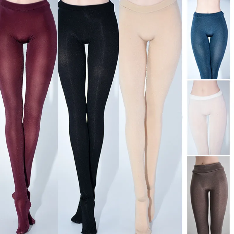 1/6 Scale Sexy Female Slim Pantyhose Pants Stockings Clothes Model for 12