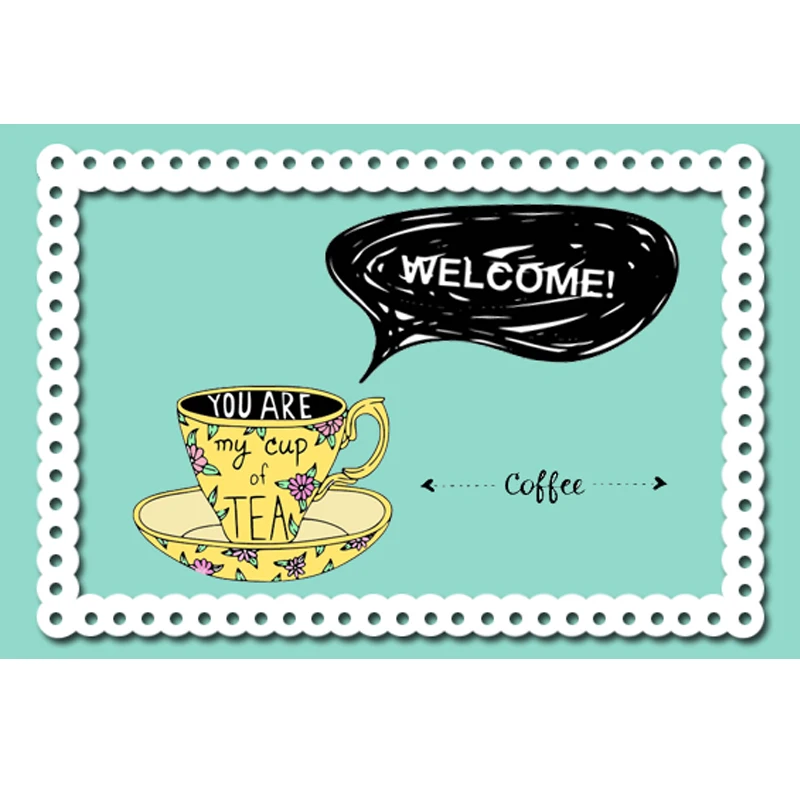 

DABOXIBO Coffee Cup Clear Stamps Mold For DIY Scrapbooking Cards Making Decorate Crafts 2020 NEW Arrival