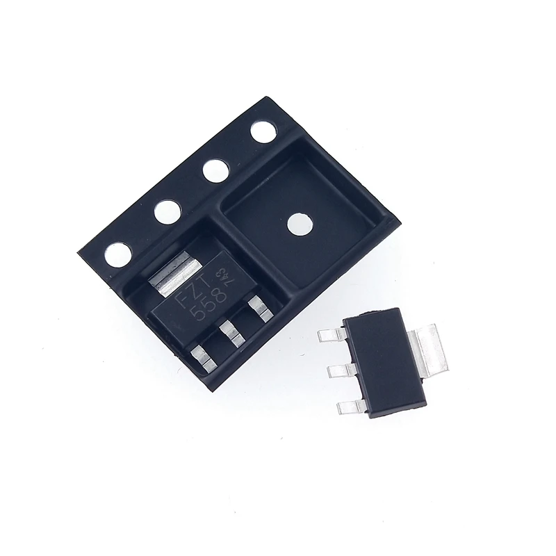 20 개/몫 원래 FZT558 FZT558TA 400V200MA 0.2A PNP SOT223 재고
