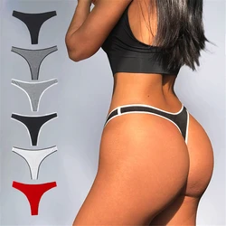 Women G String Thongs Low Rise Contton Tanga Briefs Sexy Panties Ladies' Seamless Lingerie Female Underwear Strings 1 piece