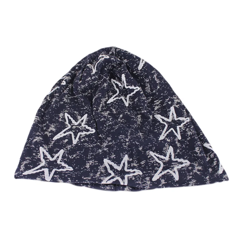 New Style Fashion Adult Men Women Spring Autumn Warm Beanies Skullies Big Star Bone Casual Hip Hop Girls Bonnet Gorras image 2