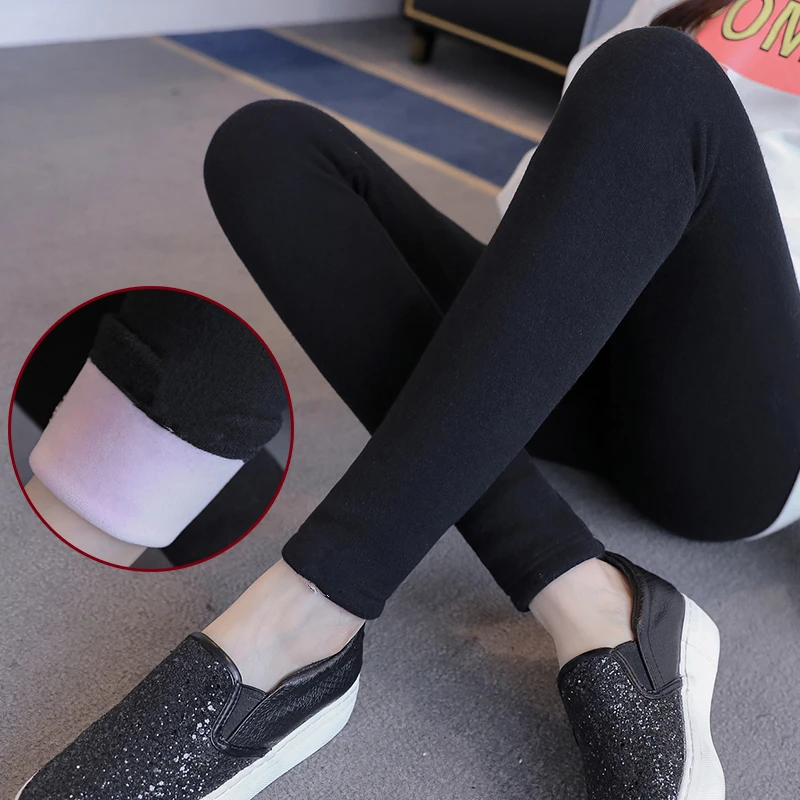 

Autumn Winter Pregnant Warm Skinny Leggings Maternity Pregnancy Thicken Pants Women Trousers Clothing Black Gray Khaki Clothes