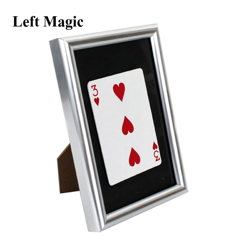 

Signed Card Thru the Frame Magic Tricks Signed Card Appear Inside Frame Magia Magician Stage Gimmick Prop Illusion Mentalism Fun