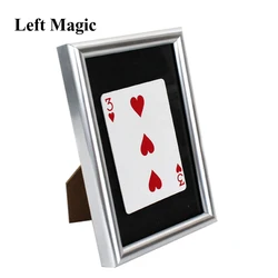 Signed Card Thru the Frame Magic Tricks Signed Card Appear Inside Frame Magia Magician Stage Gimmick Prop Illusion Mentalism Fun