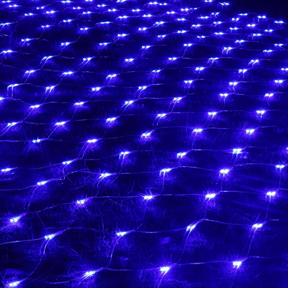 LED Light Net Mesh String Light Christmas Lights Outdoor Waterproof Christmas Wedding Party Holiday Decor