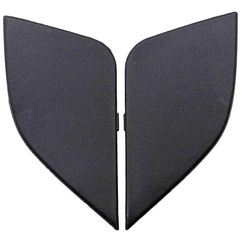 AUXITO Pair Front Bumper Tow Hook Eye Cover Caps For Toyota RAV4 2016-2018 – Left & Right Black