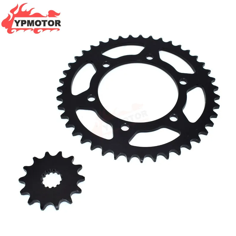 EX250 EX300  Motorcycle Front & Rear Set 520-43T 520-14T Chain Sprocket Gear Steel For Kawasaki Ninja 250 300 Z250 EX300 Z300