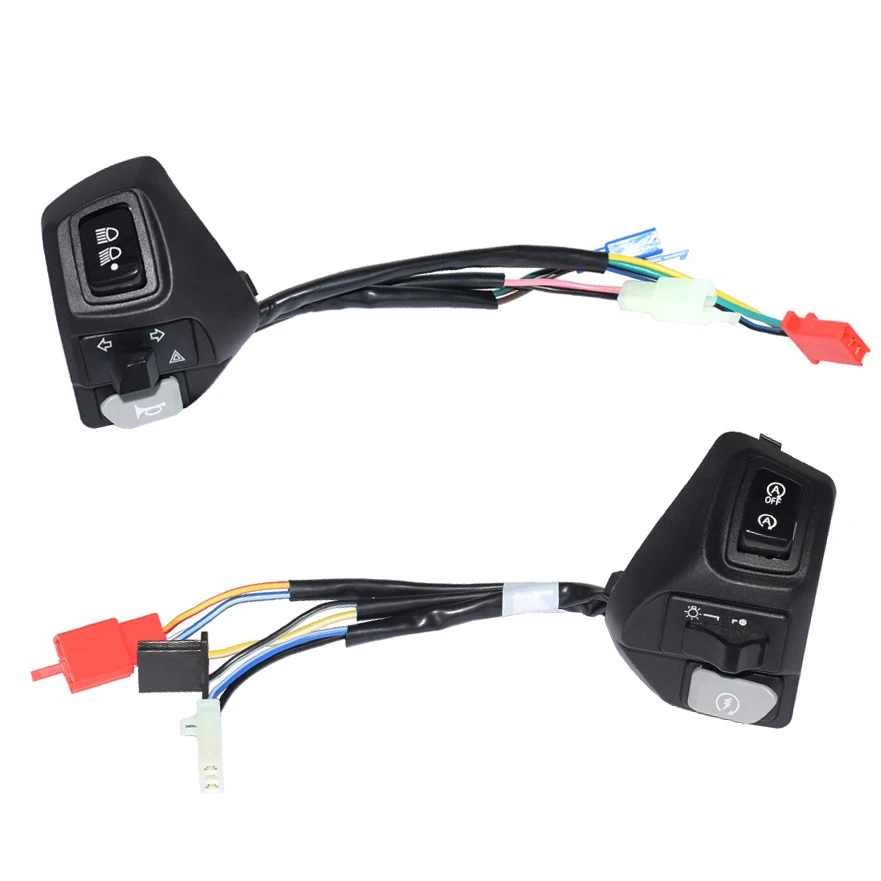 Motorcycle Switches Motorbike Horn Button Turn Signal Start Handlebar Controller Switch For Yamaha NVX 155 125 AEROX 155