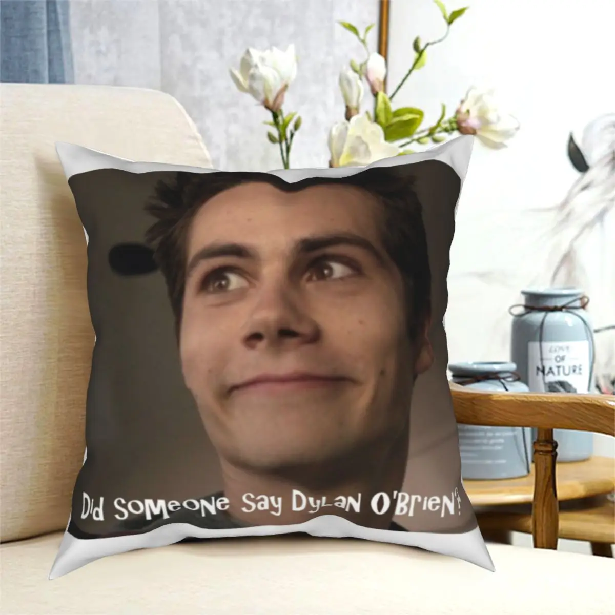 Le più recenti federe Dylan O\'Brien Home Teen Wolf labirinto Runner Thomas fodera per cuscino divertente decorazione domestica federa 45*45cm