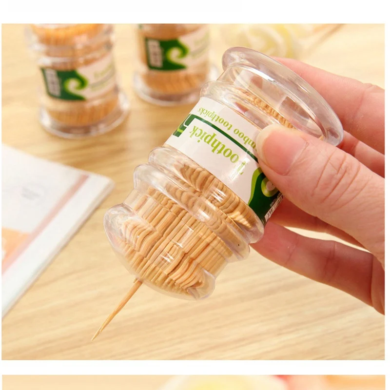 200PCS/ Box Disposable Toothpicks Wood Dental Natural Bamboo Toothpick For Home Restaurant Hotel Products Toothpicks Tools