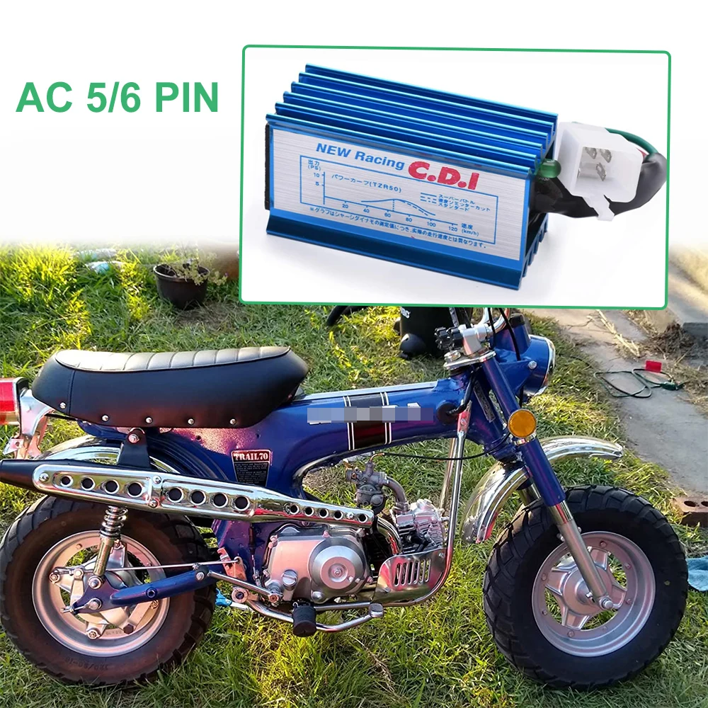 

Racing AC 5/6 Pin CDI Ignition Box Fits ATV Quad Go Kart Pit Dirt Bike Motorcycle 50cc 70cc 90cc 110cc 125cc 140cc 150cc 160cc