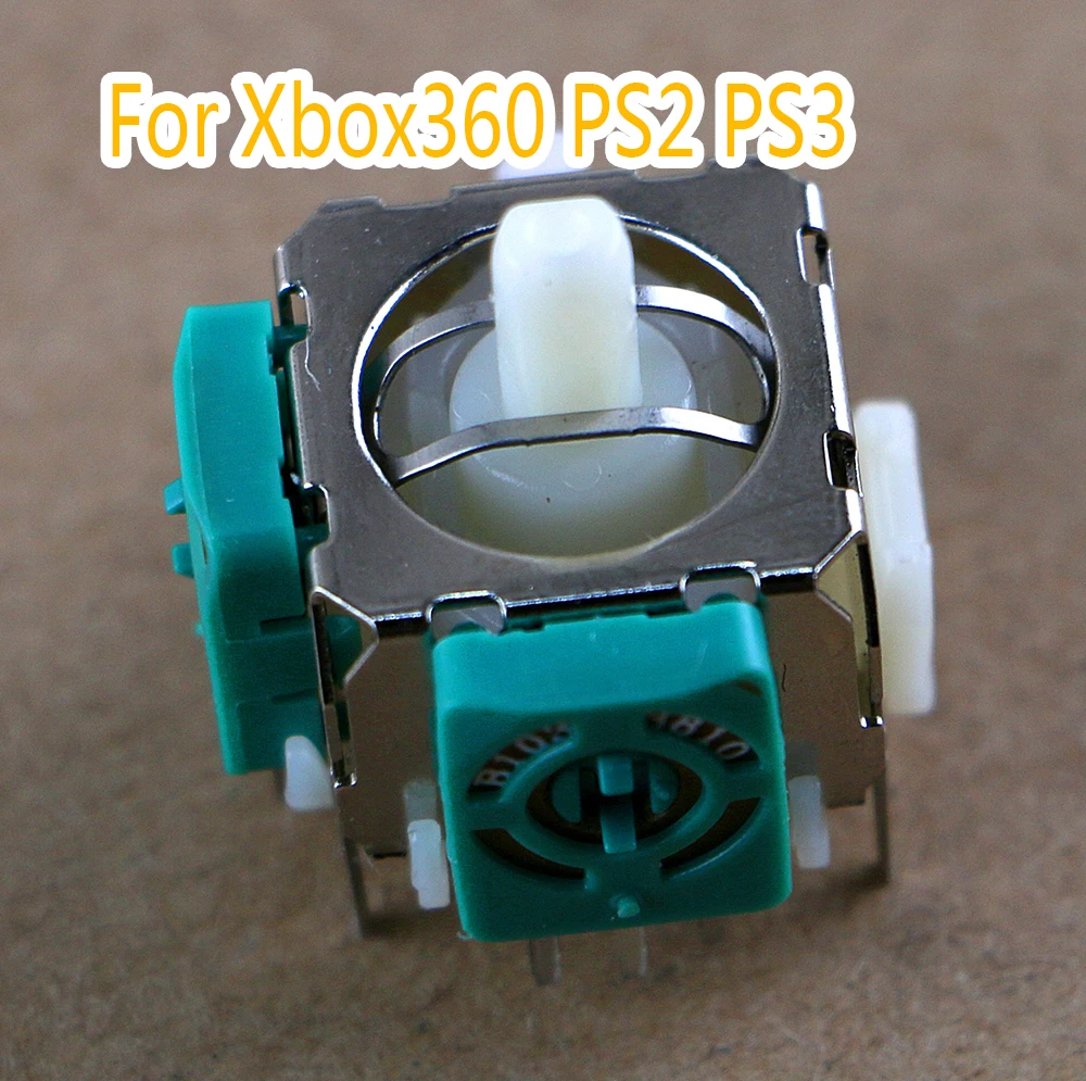 2 шт. новая замена для PS2 PS3 3D джойстик 3-контактный аналоговый джойстик для контроллера XBOX 360 XBOX360 Геймпад