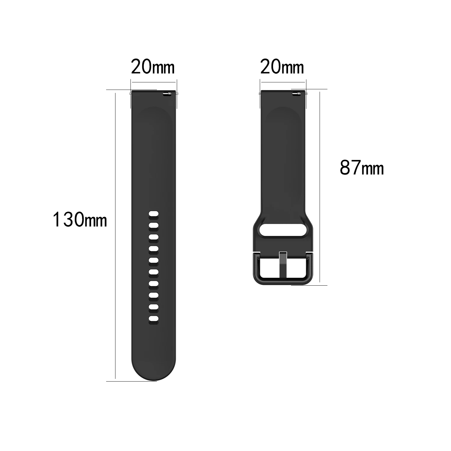 Dây Silicon Dây Đeo Dành Cho Garmin Venu/Garmin Venu/Vivoactive 3 4 /Forerunner245 Ban Nhạc Đồng Hồ Thông Minh Vòng Tay Thể Thao dây Đeo Tay