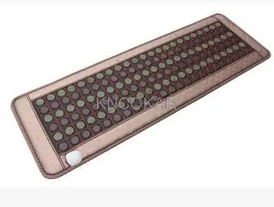 Натуральный Нефритовый камень, 6 рядов, терапия, три диванные подушки, электрическая грелка, оздоровительный лечебный коврик