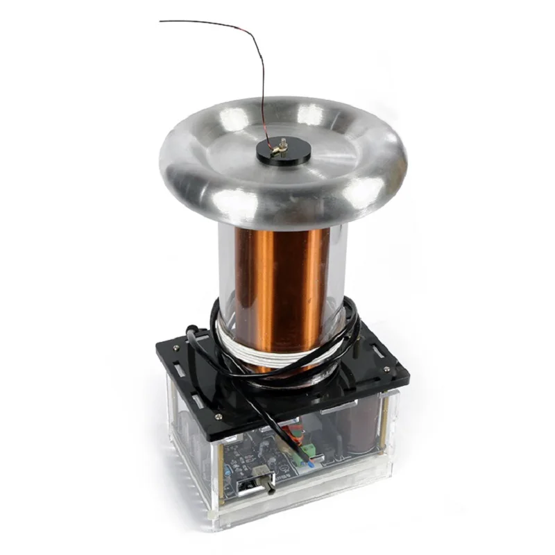 Solid-state Tesla coil music sound physics toy diy arc drsstc lightning experiment simulator