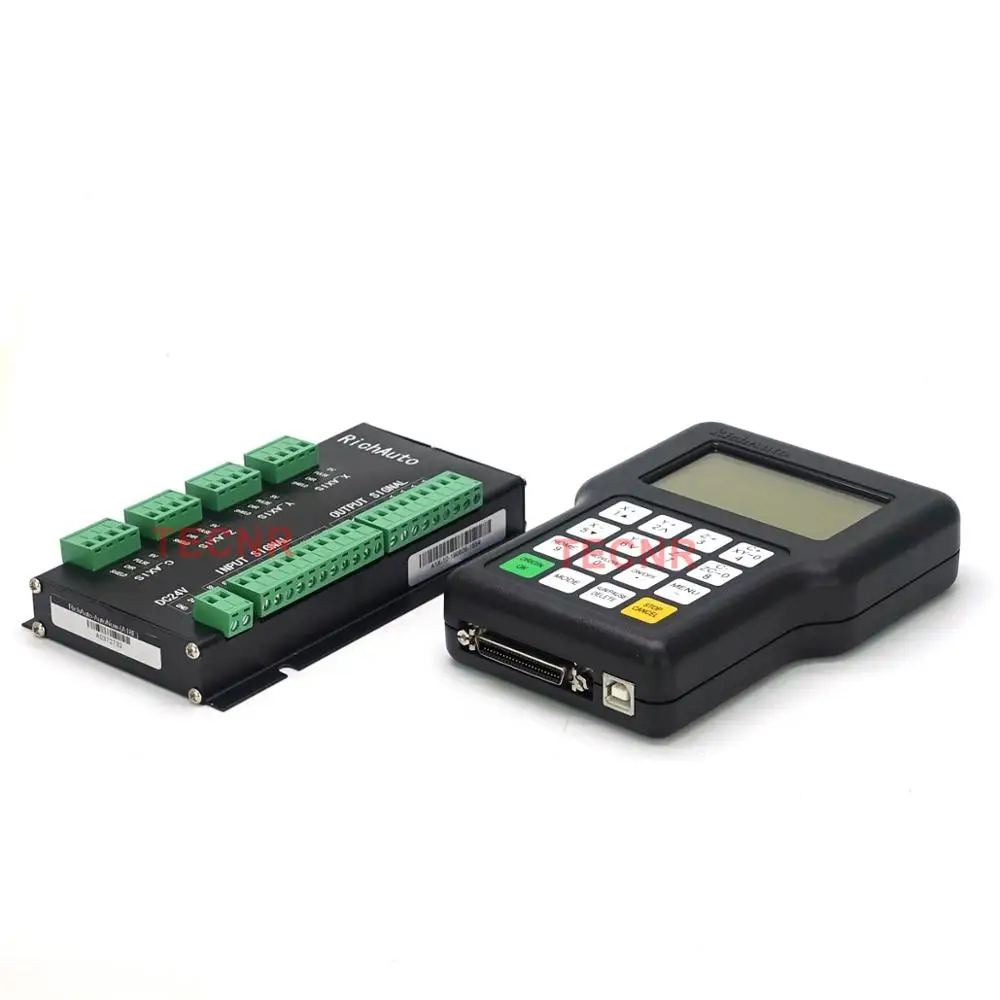 TECNR RichAuto DSP A18 4 axis CNC controller A18S A18E USB linkage motion control system for cnc router cnc engraver