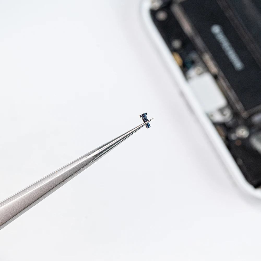 Qianli-Pinzas de alambre volador de precisión, 0,15mm, 0,1mm, pinzas de acero inoxidable no magnéticas para herramientas de reparación Mirco IC