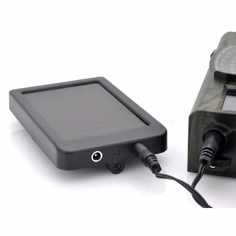 Outdoor Solar Panel Charger US/EU Plug 2300mah 9V Chargers For Suntek Hunting Trail Camera HC801 HC900 HC700 HC550 HC300