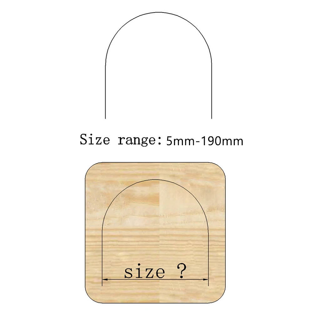 Hollow Hole Steel półokrągły stempel do tłoczenia wycinarka zegarek na skórzanym pasku Band Steel DIY Craft do skórzanych pasków