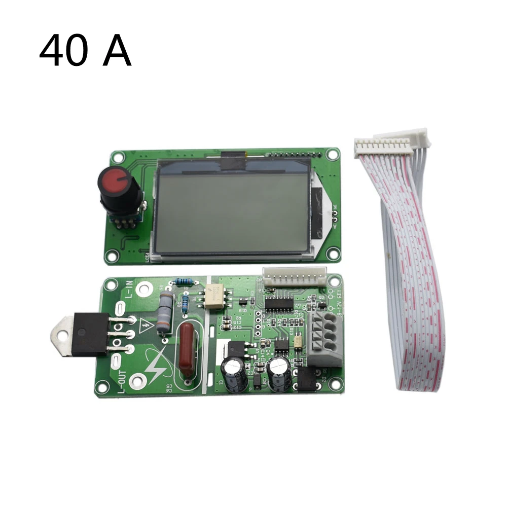 LCD Digital Puls Encoder Punkts chweiß gerät Controller Modul 100a 40a für 18650 Lithium batterie/Batterie Gruppe Punkts chweiß gerät