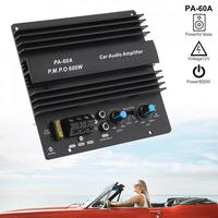 12V 600W Car Audio Amplifier Board Speaker Subwoofer Board Bass Module High Power Mono Channel Lossless Accessories