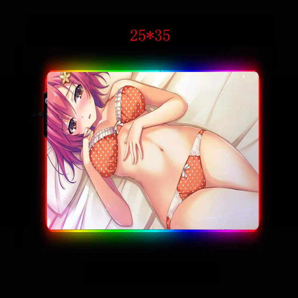 Mairuige Mousepad Anime Sexy Meisje Spel Grote Naden Mousepad Rubber Pad Custom Logo Tapijt Csgo Dota Gamer 900X400 600X300Cm Xl