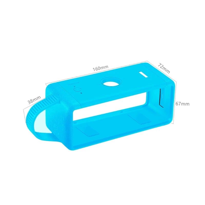 Custodia protettiva antipolvere custodia protettiva anti-caduta compatibile con-M-ARSHALL custodia in Silicone per altoparlanti EMBERTON