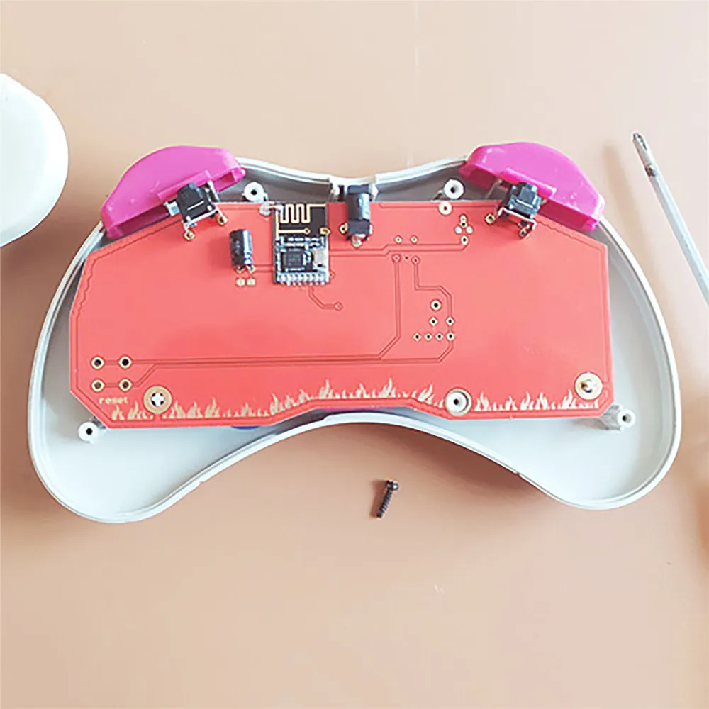 Penerima Motherboard Pengendali Game untuk Konsol Game Sega Saturnus SS Bagian Modifikasi Pengendali Nirkabel DIY untuk Sega Saturnus