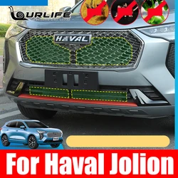 For Haval Jolion 2021 2022 2023 2024 Accessories Front Grille Insect Net Screening Insert Mesh Decoration Protection Covers Trim