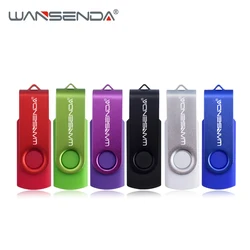 Wansenda USB Flash Drive 256GB 128GB 64GB 32GB 16GB 8GB 4GB Swivel Design stift Drive Pendrives Cle USB 2,0 Tragbare Memory Stick