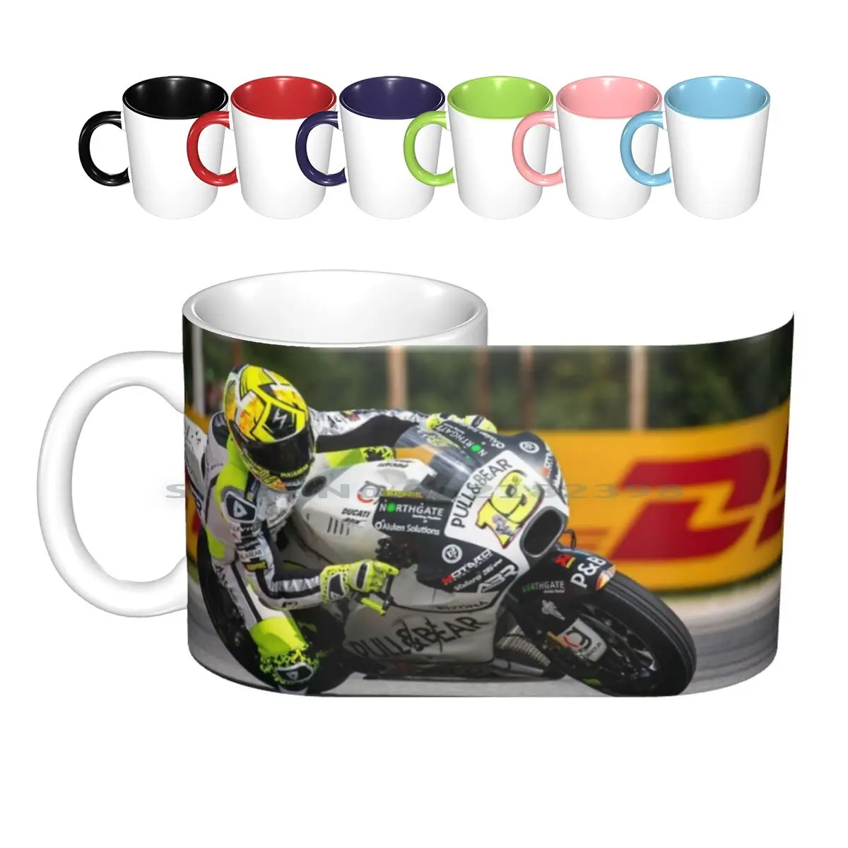 Ceramic Mugs Coffee Cups Milk Tea Mug Andrea Dovizioso Johann Zarco Hector Barbera Danilo Petrucci Karel Abraham Alvaro