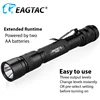 EAGTAC – lampe de poche Led P200A2, Multi sortie XML2 365nm UV 395nm UV, 3 Modes, piles AA 5