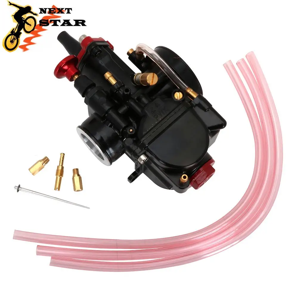 For PWK 21 24 26 28 30 32 34 For Keihin PWK Carburetor With Power Jet 2T 4T Engine For Scooter UTV ATV Universal 50cc-250cc