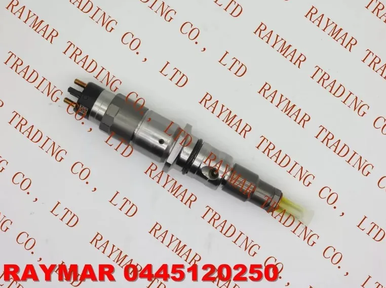 Genuine common injector 0445120060, 0445120250 for 3977080, 4983267, 5263321, DAF 1703934