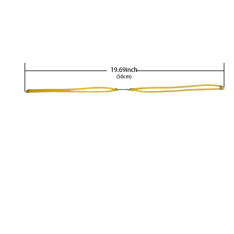 3/6/9/12 Pcs Slingshot Hunting dwie karty okrągłe naturalne guma lateksowa zespoły do wędkowania strzelanie akcesoria do rozrywki na świeżym powietrzu