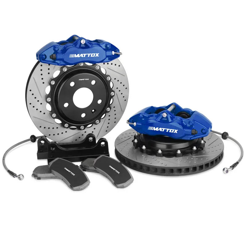 

Mattox Car Racing Brake Kit Discs 345*28 mm 4Pot Piston Caliper Front Brake for Audi A5 Front (B8) 2007 Front Wheel 17inches