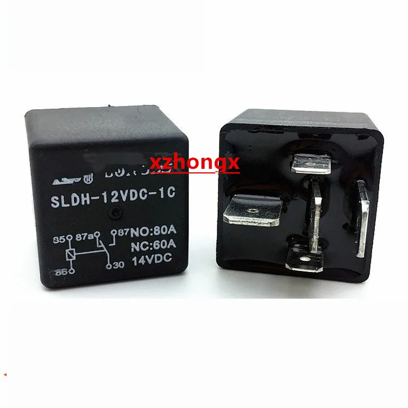 

1 pçs novo quente sldh relé SLDH-12VDC-1C não: 80a nc: 60a 14vdc dip5 12v