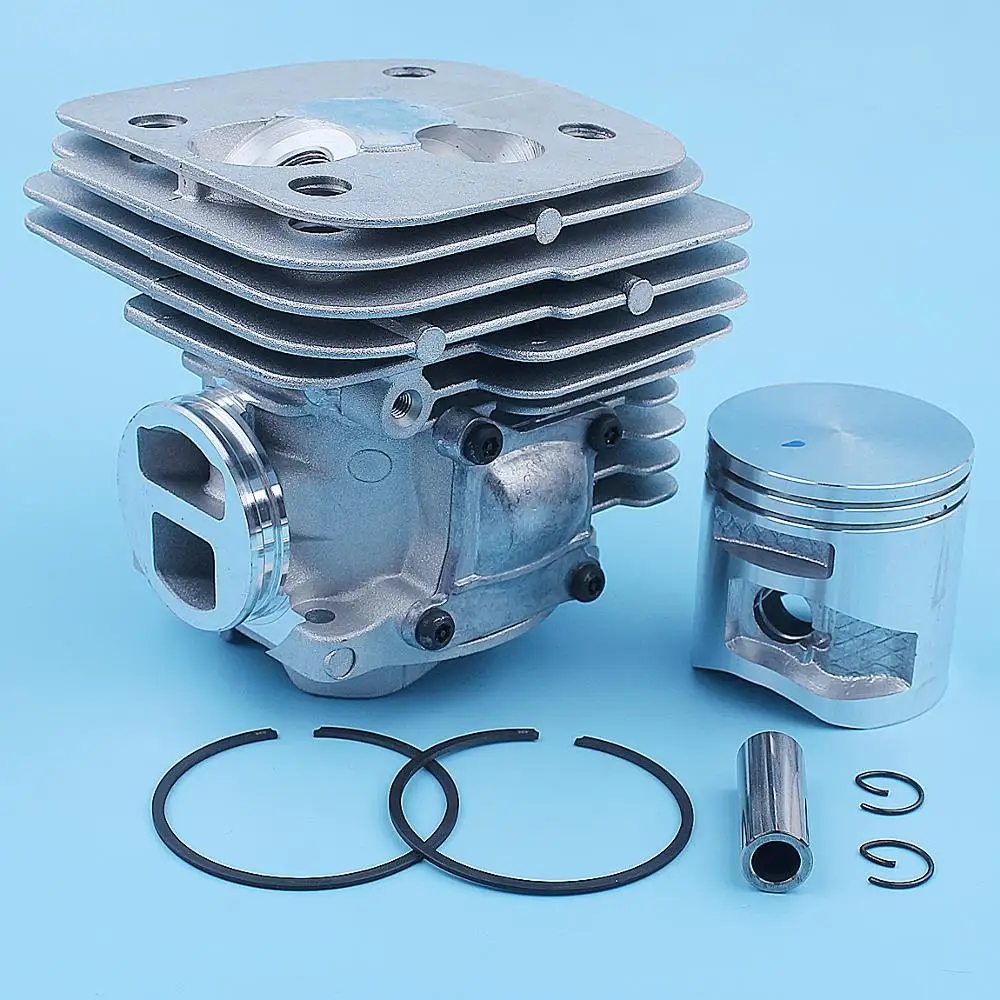 Imagem -04 - Conjunto de Pistão de Cilindro 50 mm para Husqvarna 372xp 372 365 X-torq Motosserra 575255702 Anel de Substituição Peça de Reposição Estilo: