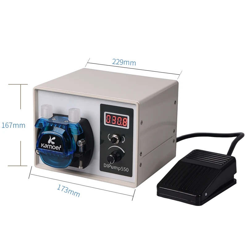 Imagem -04 - Kamoer Dip Bomba Peristáltica Inteligente de Alto Fluxo Energia Externa para Laboratório de Transferência de Líquidos Motor Deslizante 24v Rs485 cw Ccw