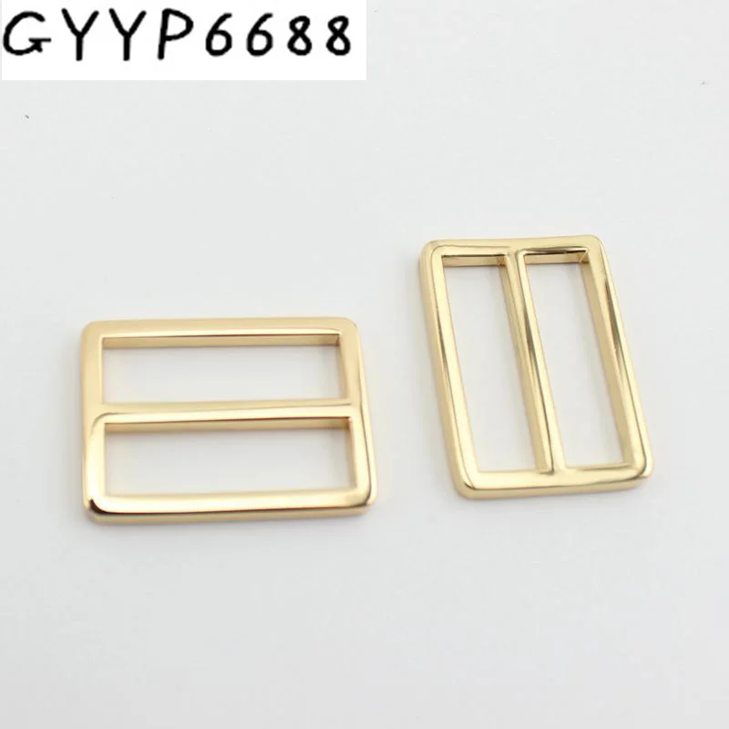 

10pcs 50pcs 32mm High quality Welded Belt Strap buckle Handbag webbing adjusted buckle Alloy Slider Loop