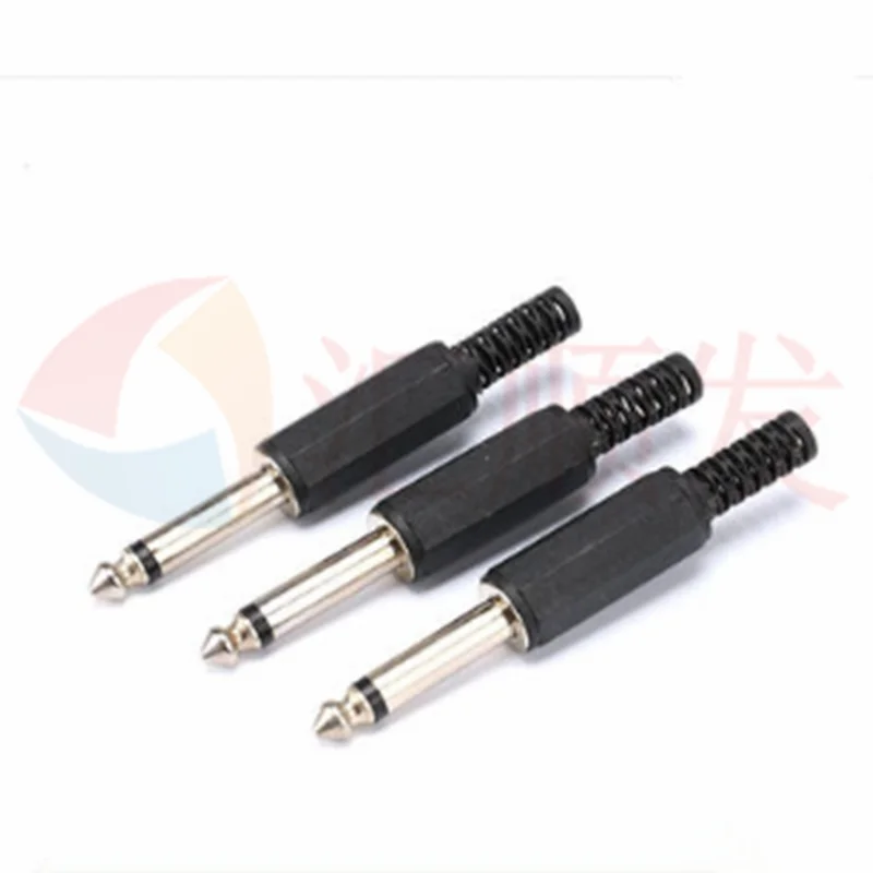 6.35 spina mono a doppio canale spina audio da 6.5mm microfono mixer microfono spina microfono