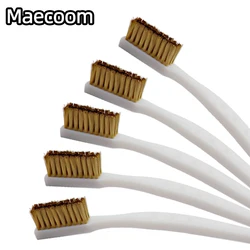 Outil de nettoyage pour imprimante 3D, brosse à dents en fil de cuivre, poignée pour chauffe-buse, pièces de lit chaud