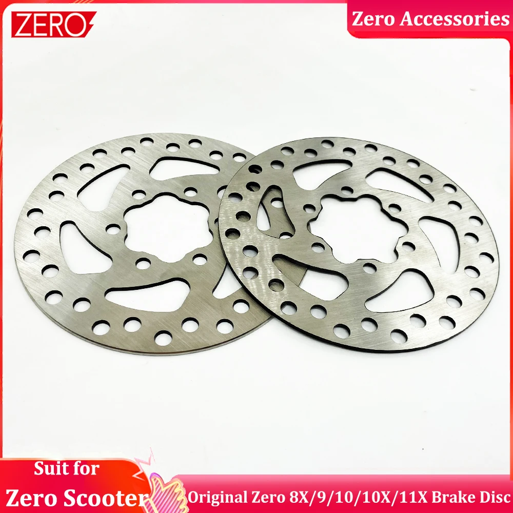 Original Zero Accessories Official Zero E-scooter Brake Disc Part 120mm 140mm 160mm for Zero 8X Zero9 Zero10 Zero10X Zero11X