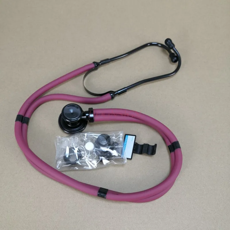 box phonendoscope red stethoscope double-sided doctor home professional multi-function fetal heart