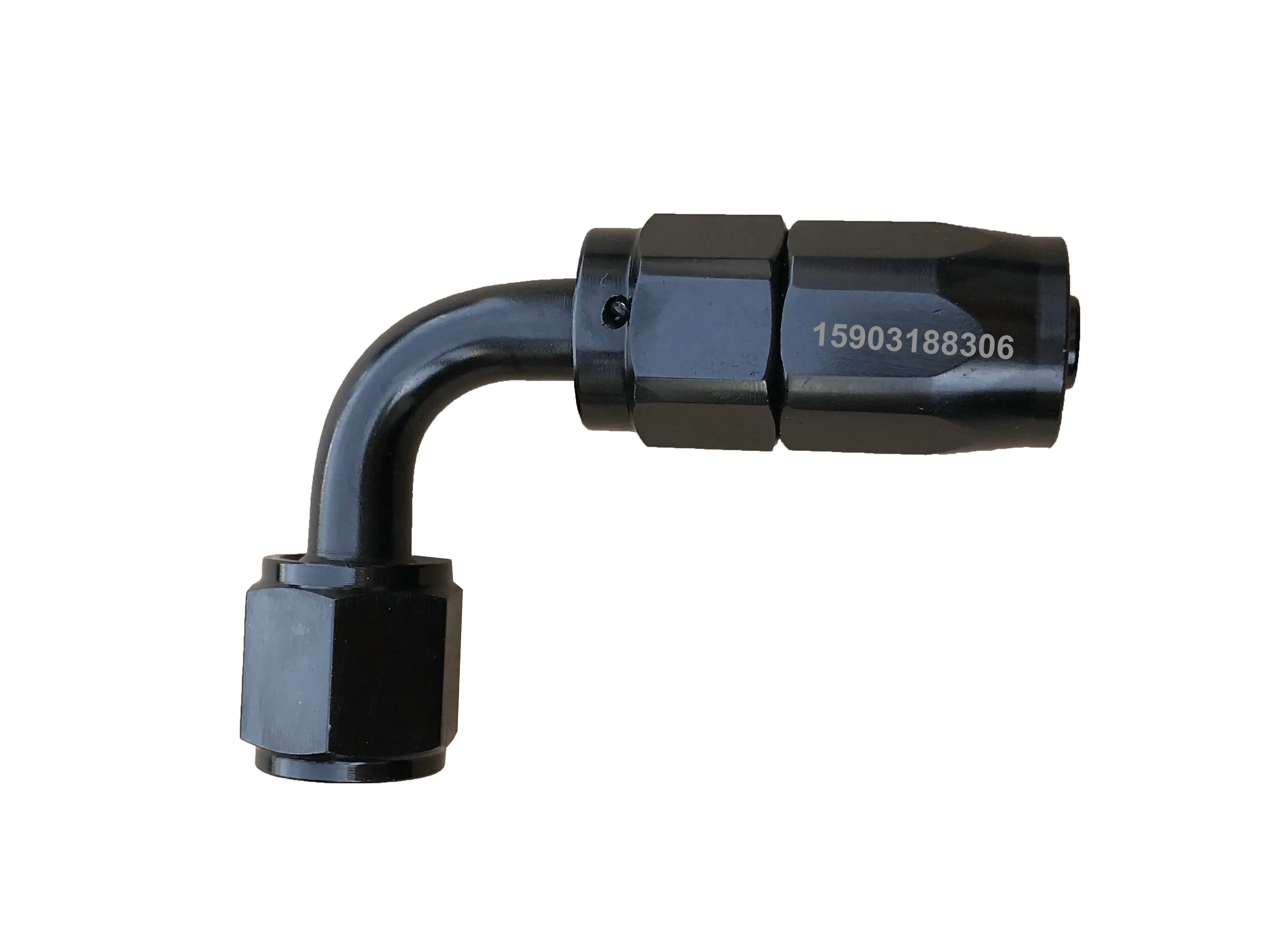 90 Degree 10AN AN10 High Performance Reusable Swivel Hose Ends Fittings for Automotive And Racing