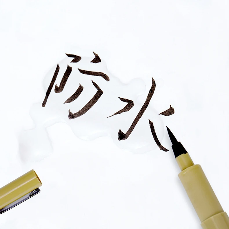 1/2/3 Stück Pigma Micron Stift 003 005 01 02 03 04 05 08 1.0 2 3 Pinsel Art Sketch Marker Pen für Manga Soft Fineliner Zeichnung – Detail 5