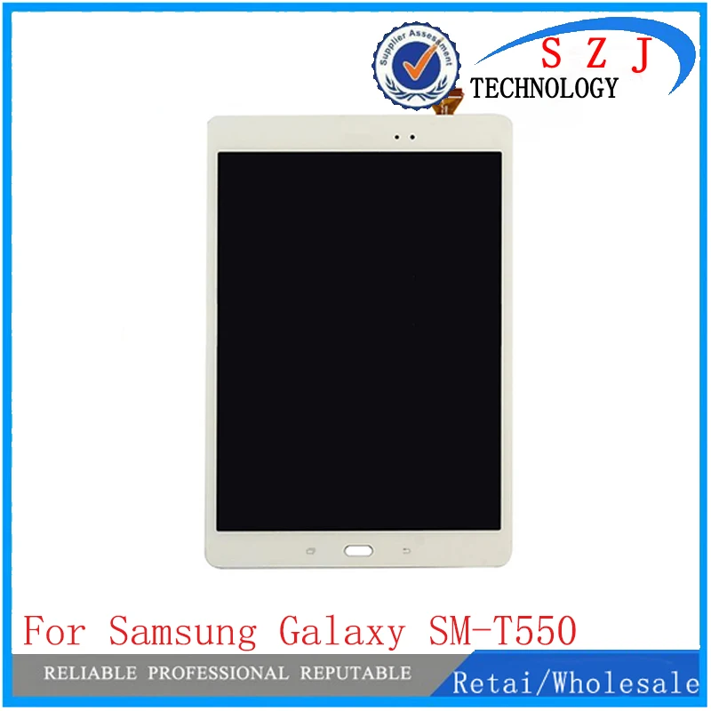 

New 9.7'' inch For Samsung Galaxy Tab SM-T550 T550N T555 Touch screen Digitizer LCD Display Assembly Free Shipping